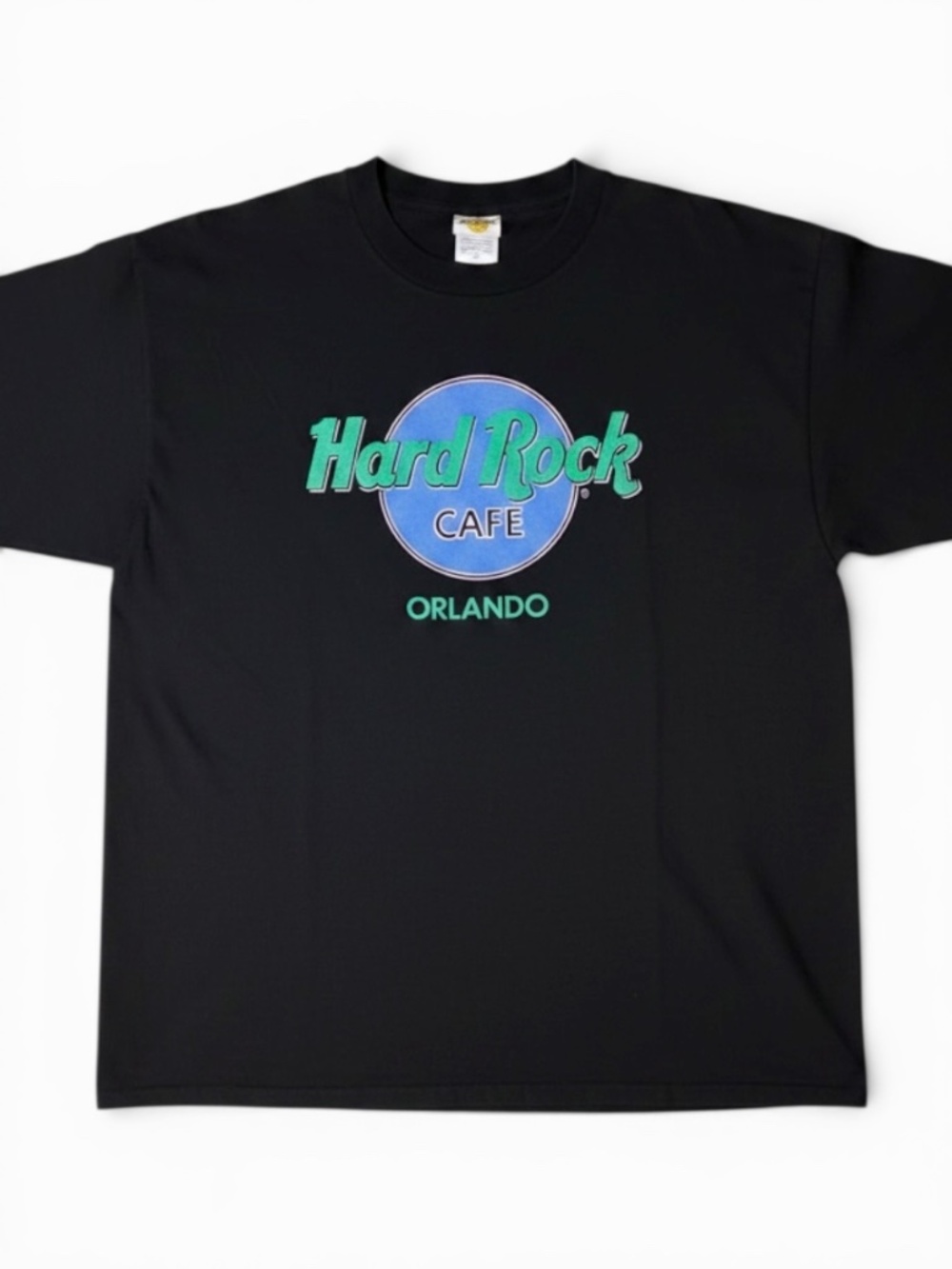 Vintage Hard Rock Cafe Orlando Tee‎ 90s Single Stitch Black XL USA